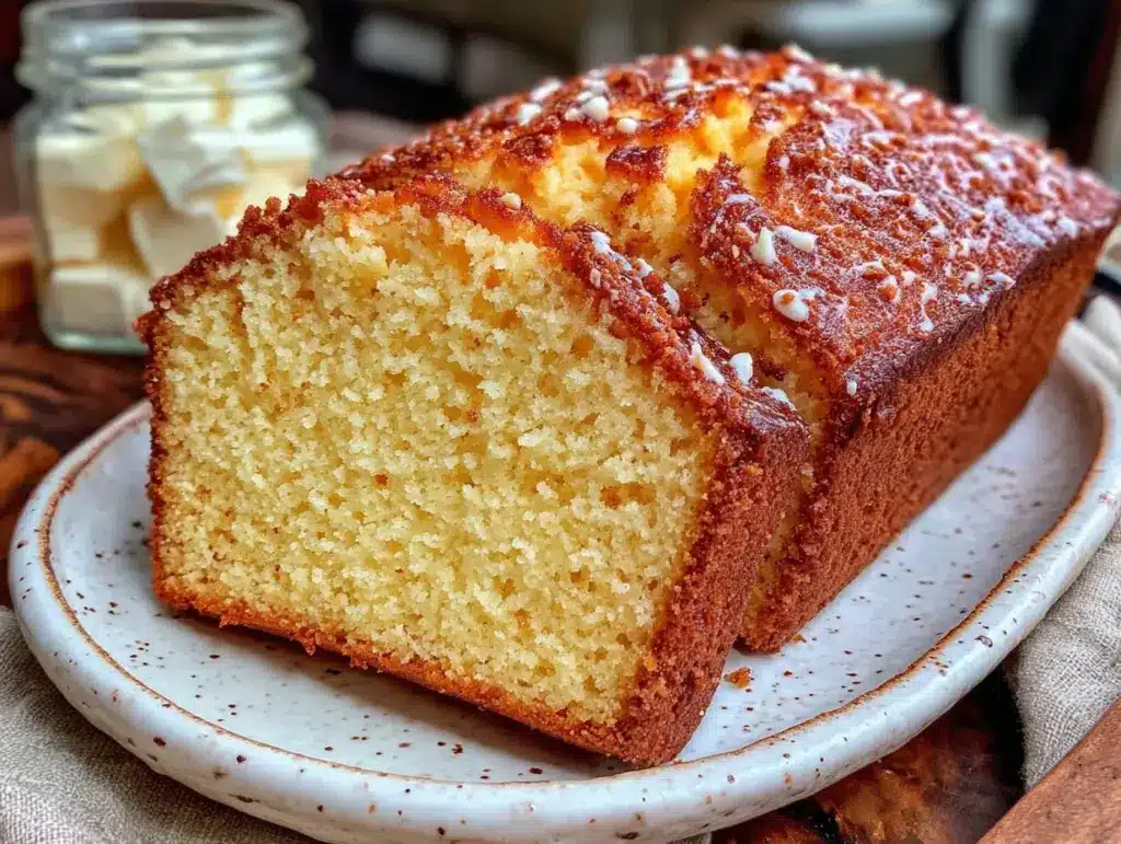 vanilla pound cake - featured image