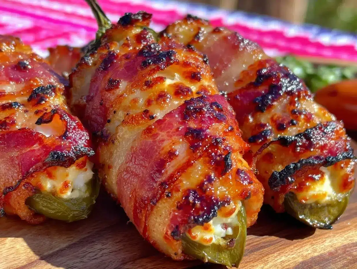 bacon-wrapped jalapeño poppers preparation steps