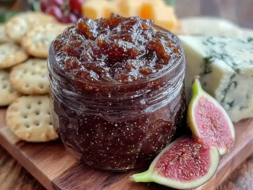 balsamic fig jam - featured image