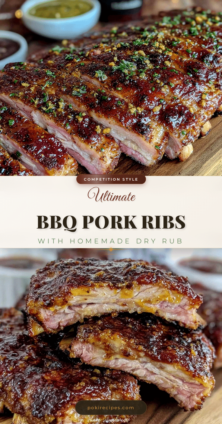 BBQ pork ribs dry rub recipe