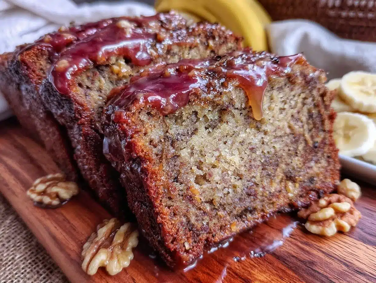 brown butter banana bread preparation steps