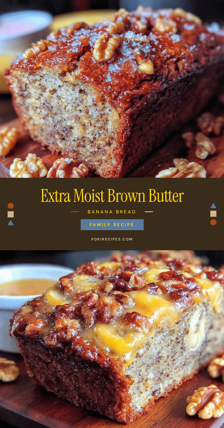 brown butter banana bread recipe