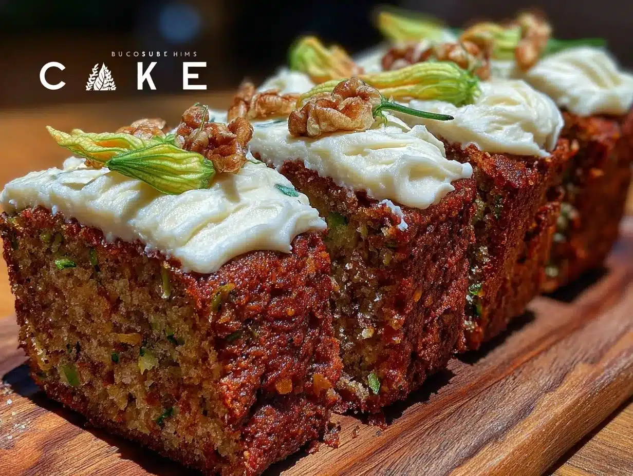brown butter zucchini sheet cake preparation steps