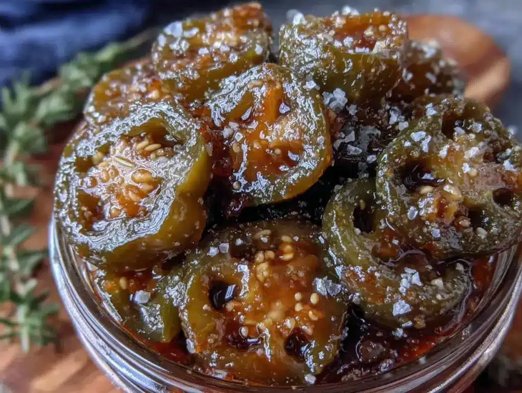 candied jalapeños recipe - featured image