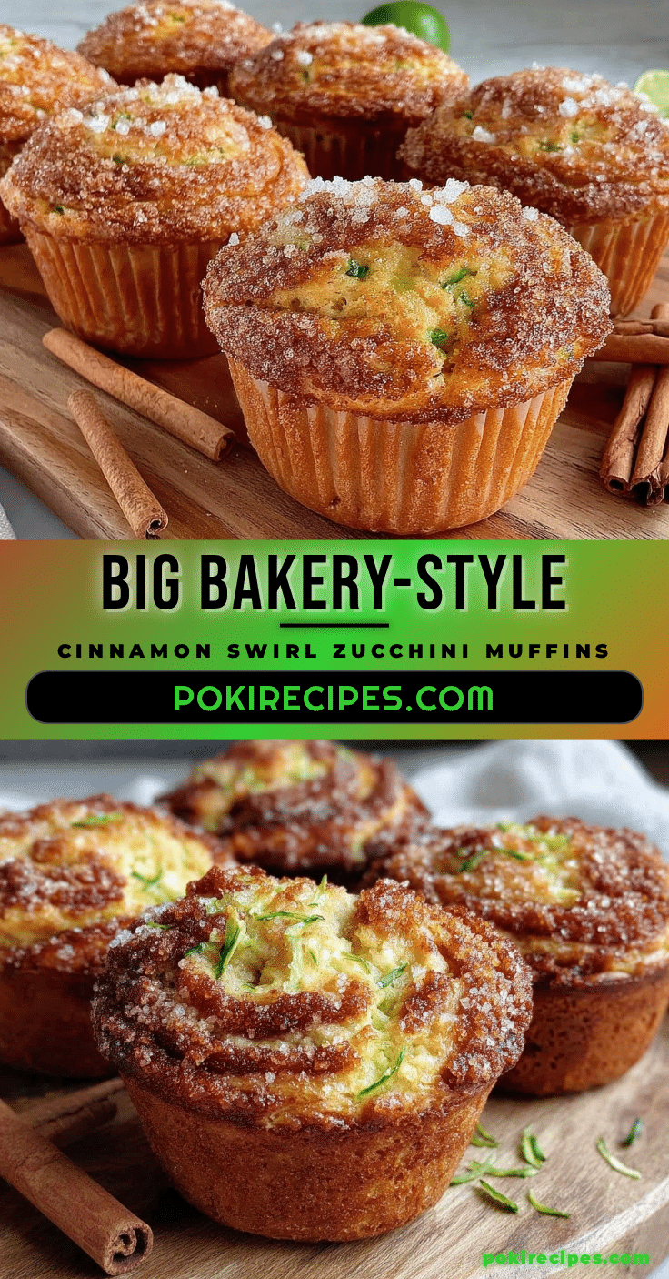 cinnamon swirl zucchini bread muffins recipe