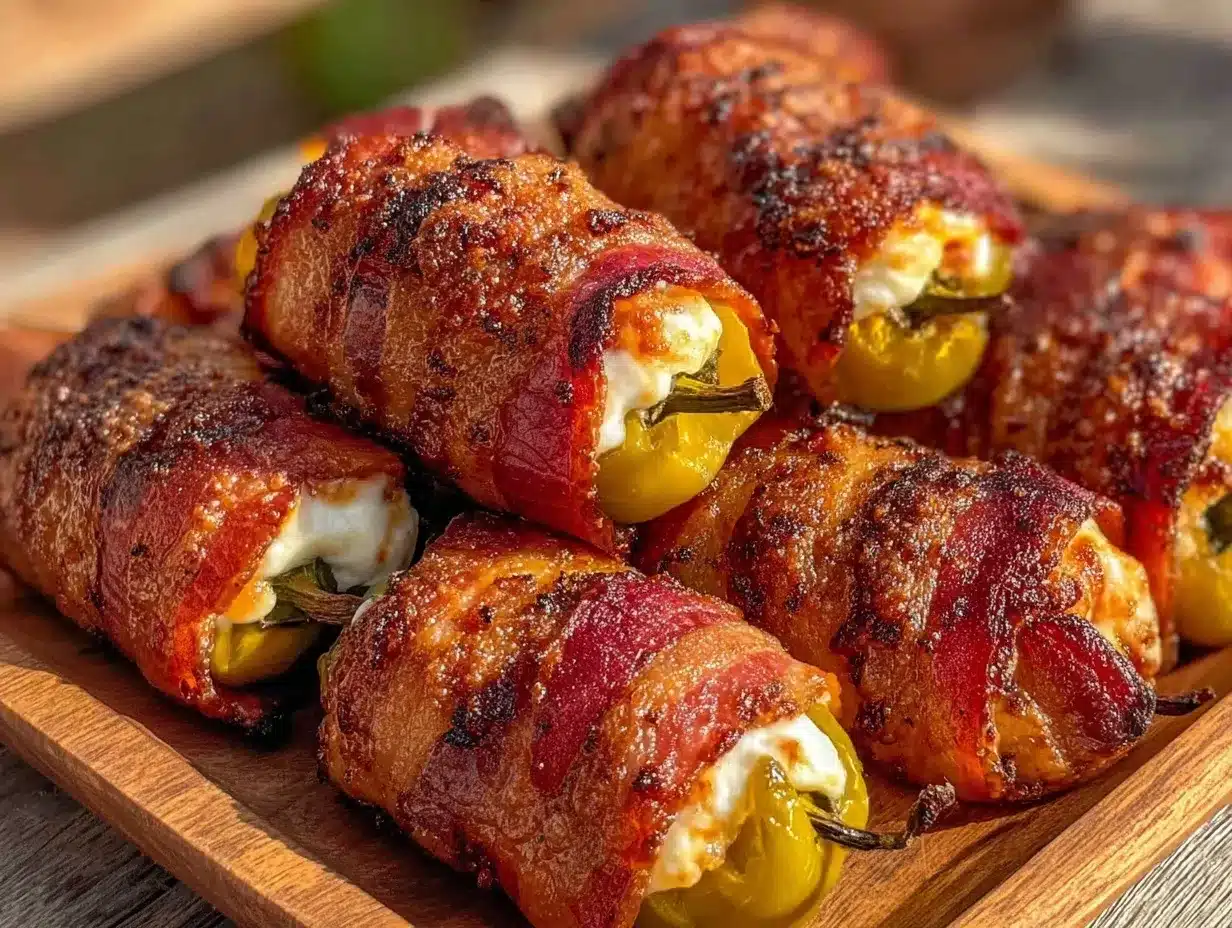 cream cheese stuffed banana peppers preparation steps
