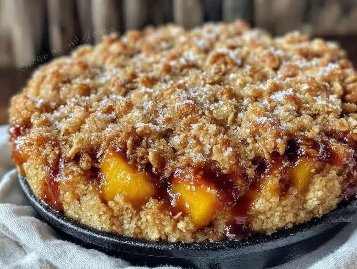 easy fresh peach cobbler preparation steps