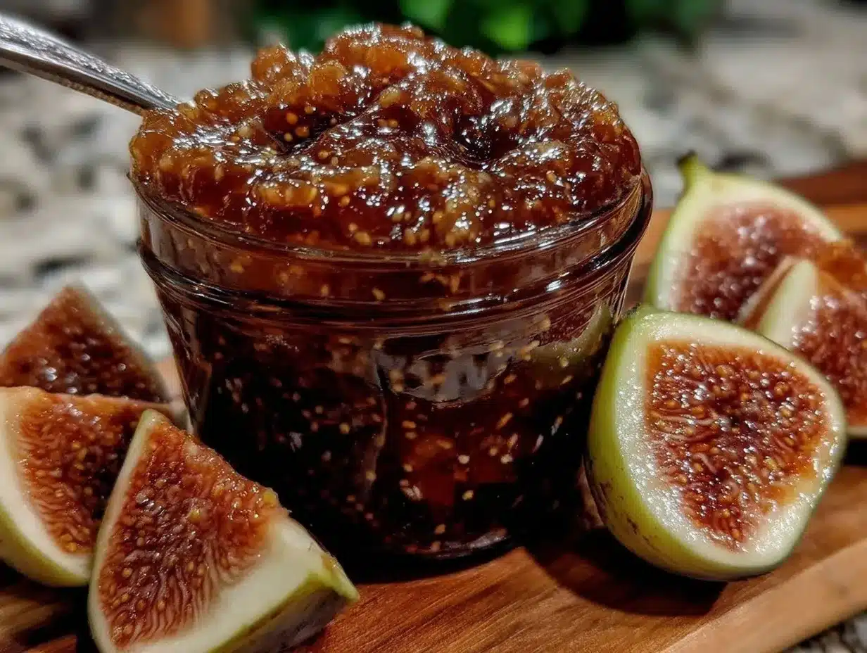 easy honey fig jam preparation steps