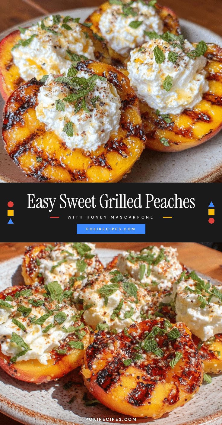 easy sweet grilled peaches recipe