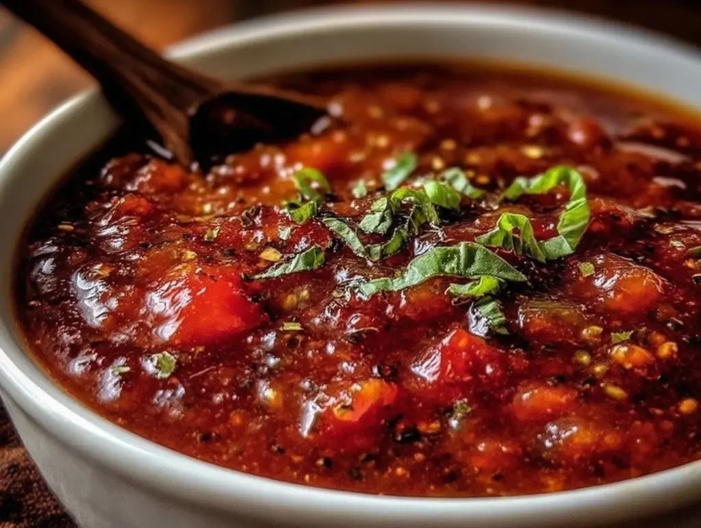 fresh homemade tomato sauce - featured image