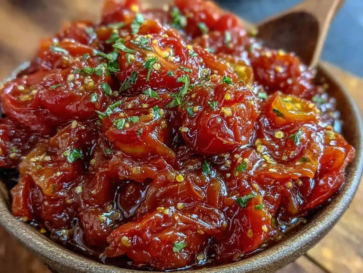 fresh homemade tomato sauce preparation steps