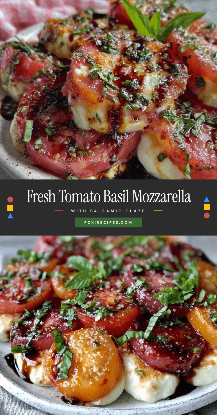 fresh tomato basil mozzarella salad recipe