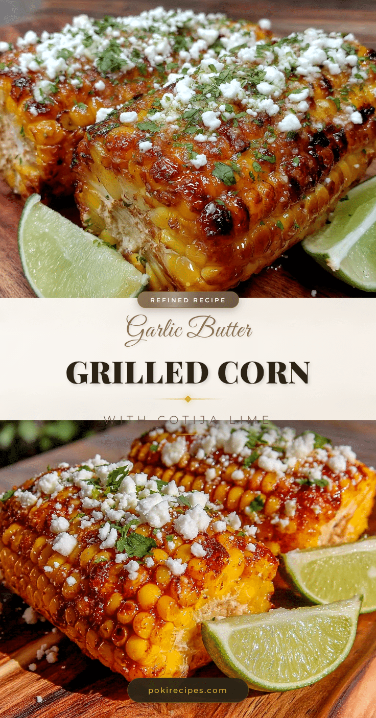 garlic butter grilled corn on the cob recipe