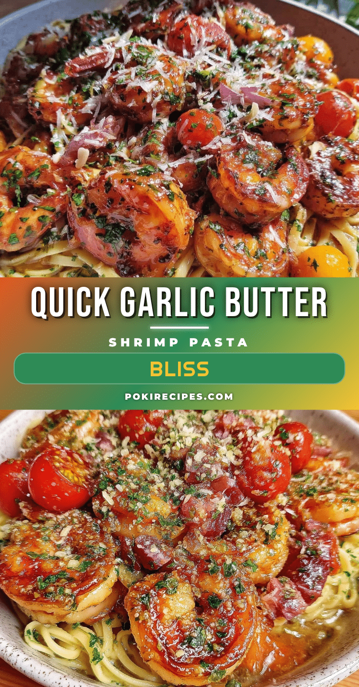 garlic butter shrimp pasta recipe