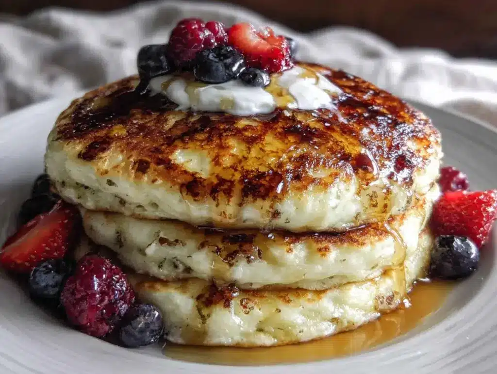 Greek yogurt protein pancakes - featured image