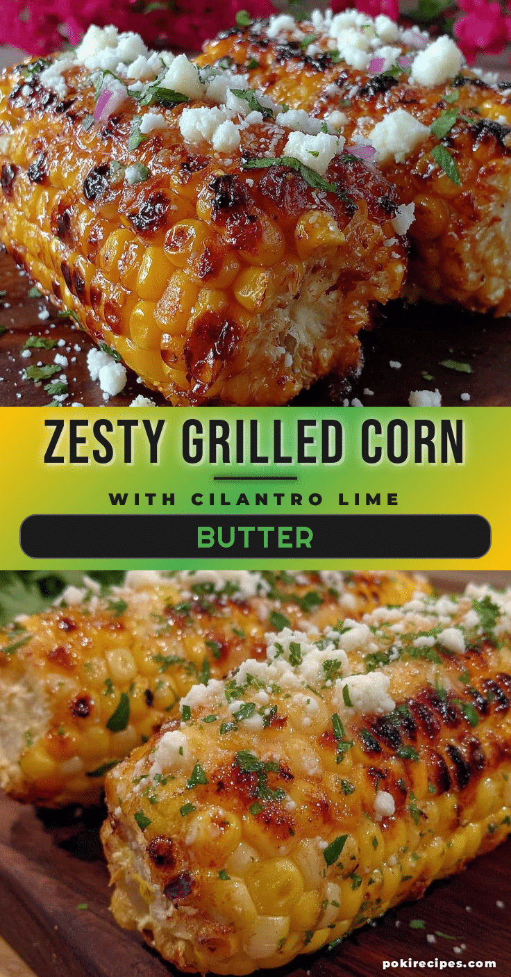 grilled corn with cilantro lime butter recipe