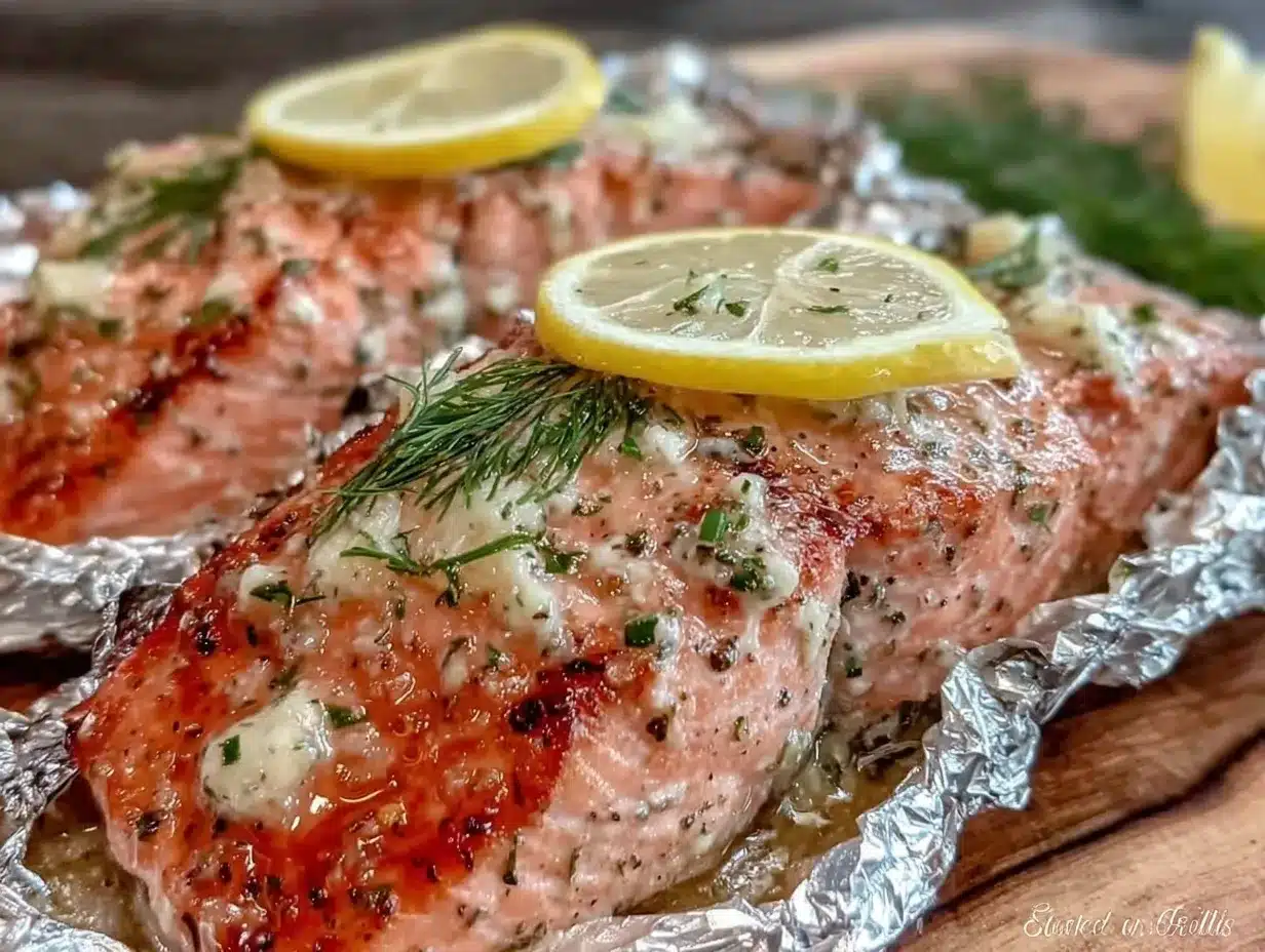 lemon dill baked salmon preparation steps