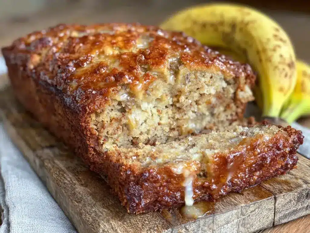 moist one-bowl banana bread recipe - featured image