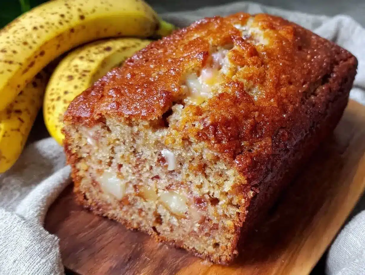 moist one-bowl banana bread recipe preparation steps