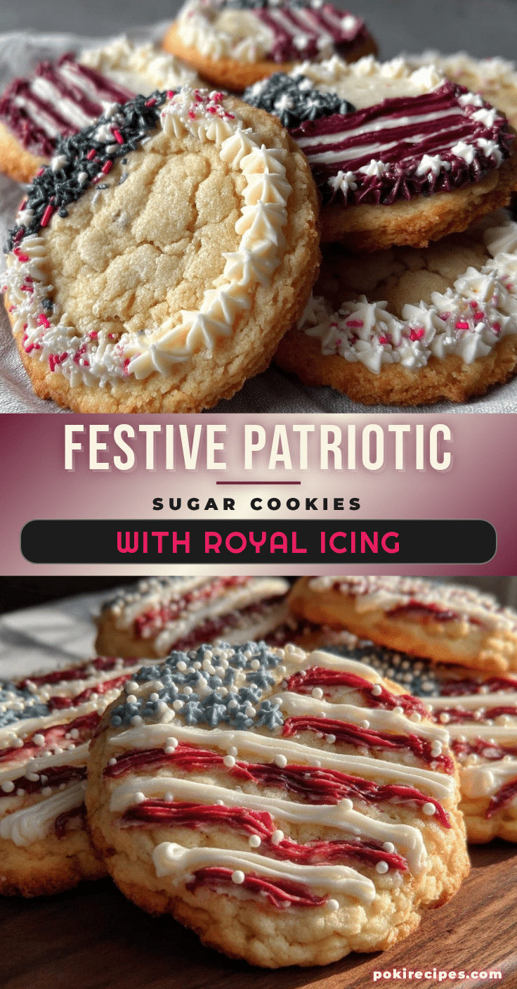 patriotic sugar cookies with royal icing recipe