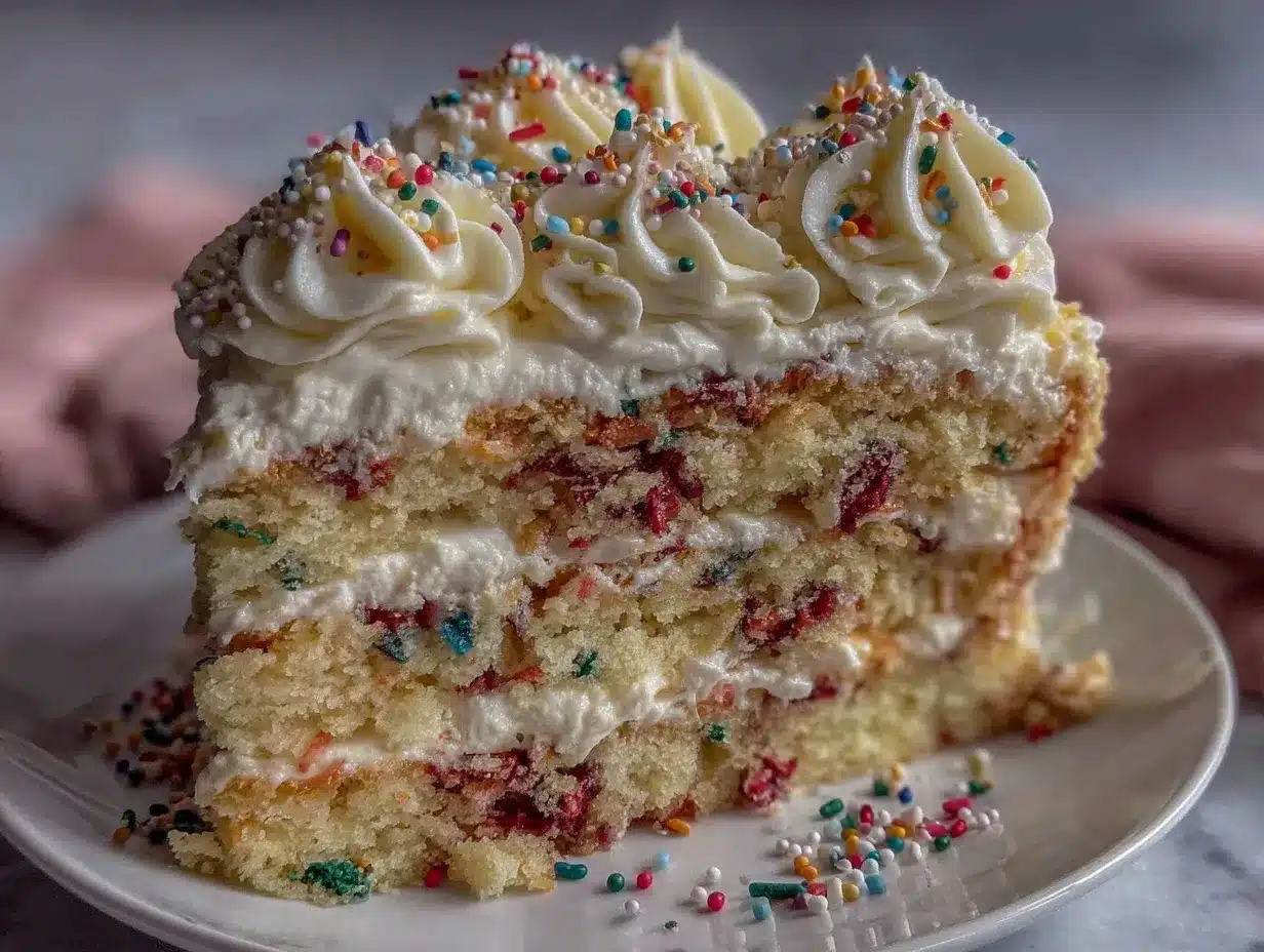perfect funfetti birthday cake recipe preparation steps
