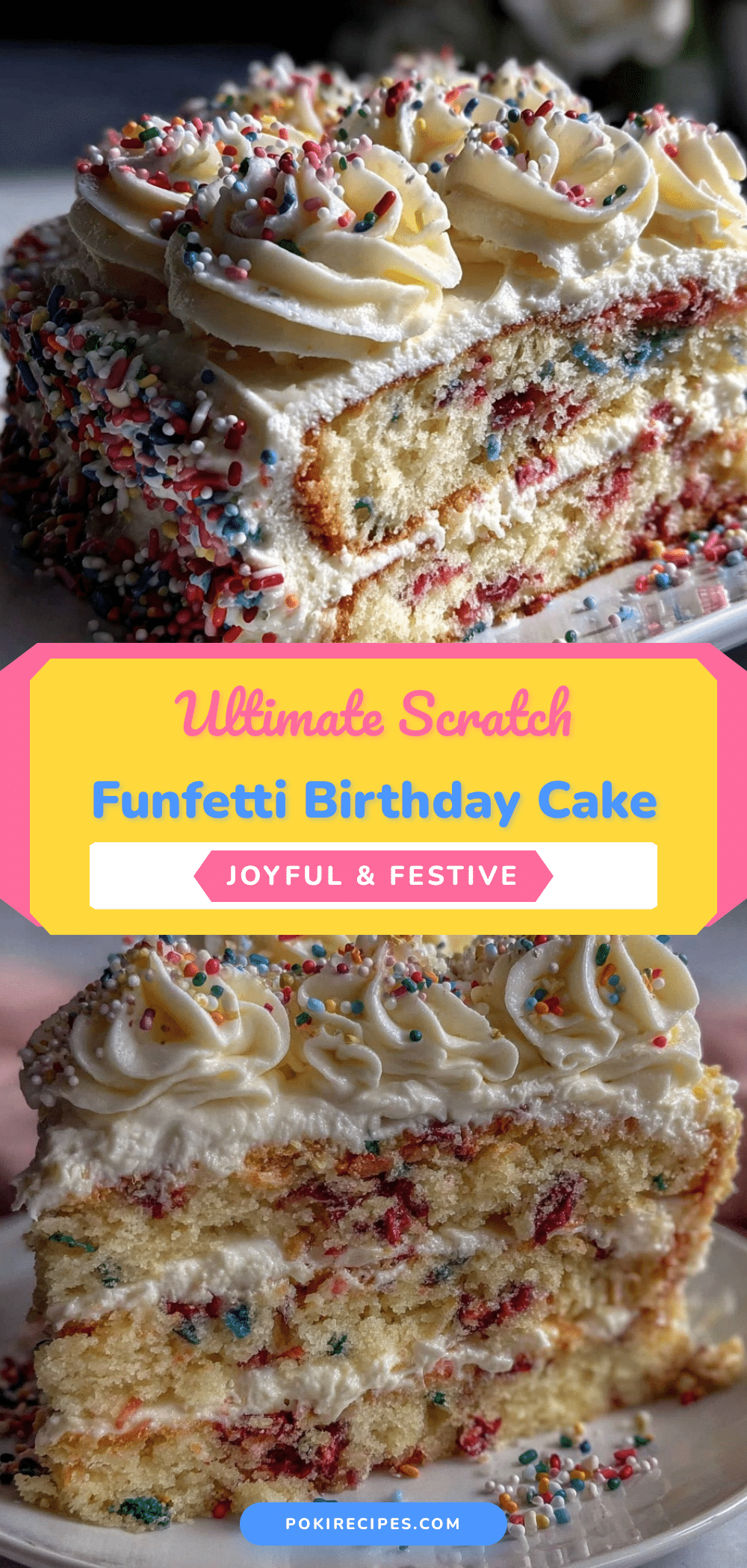 perfect funfetti birthday cake recipe recipe