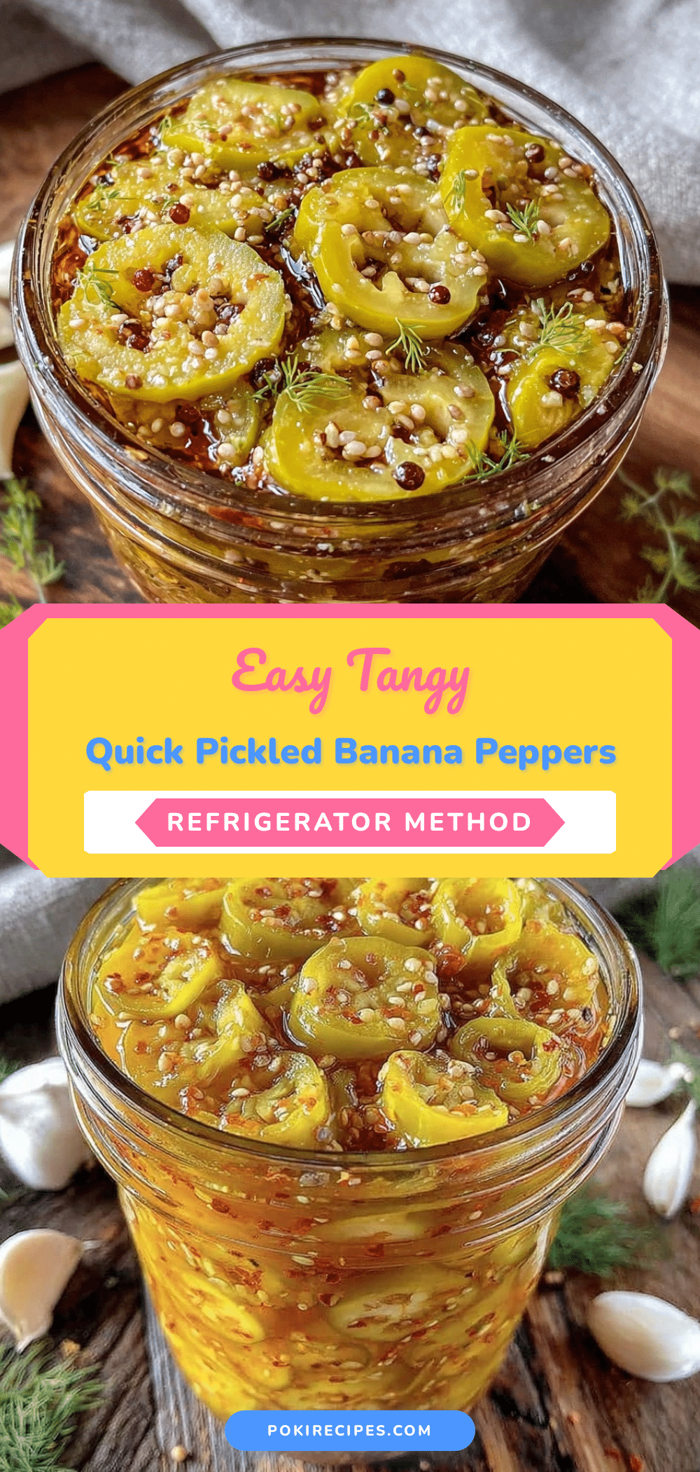 quick pickled banana peppers recipe