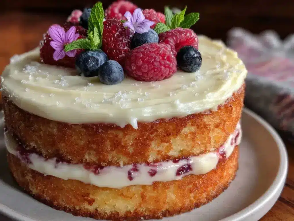 small birthday cake for two - featured image