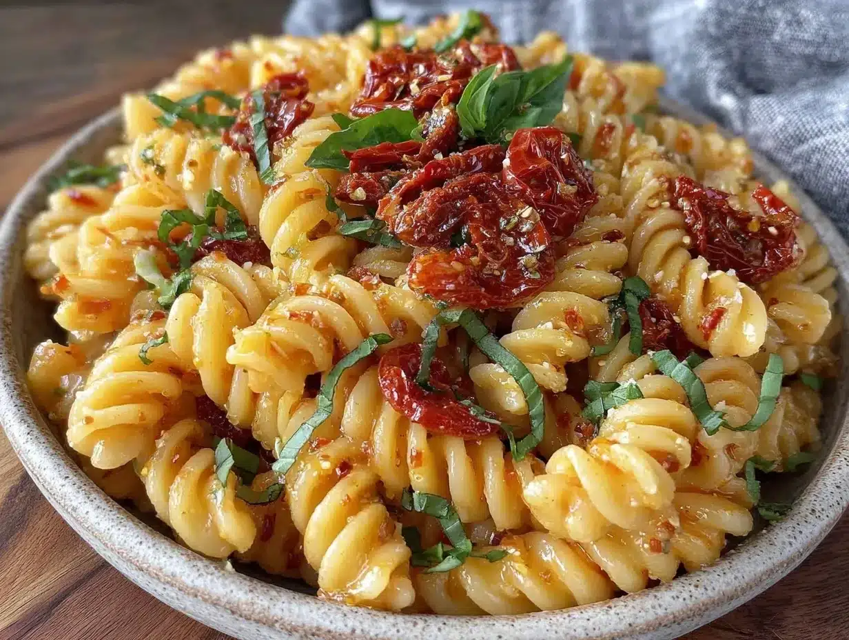 tangy cold pasta salad preparation steps