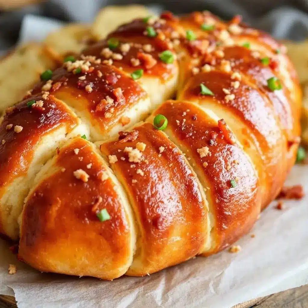 bacon ranch pull-apart bread preparation steps