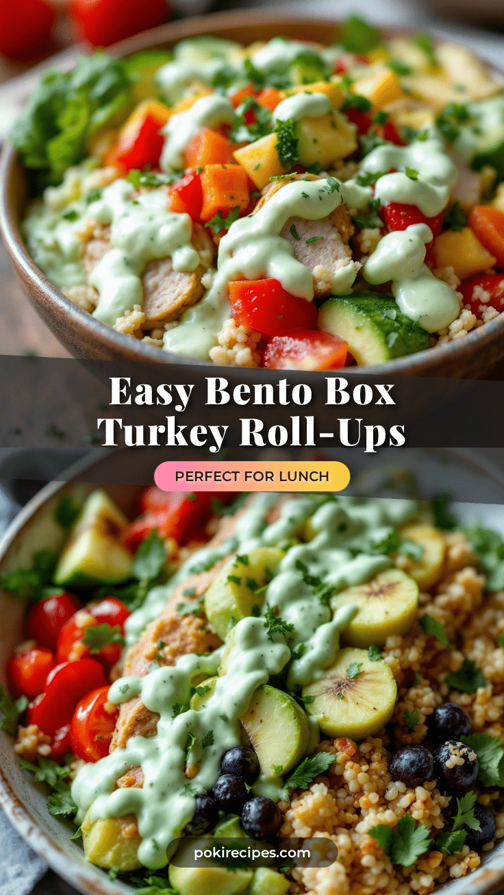 Bento box turkey roll-ups recipe