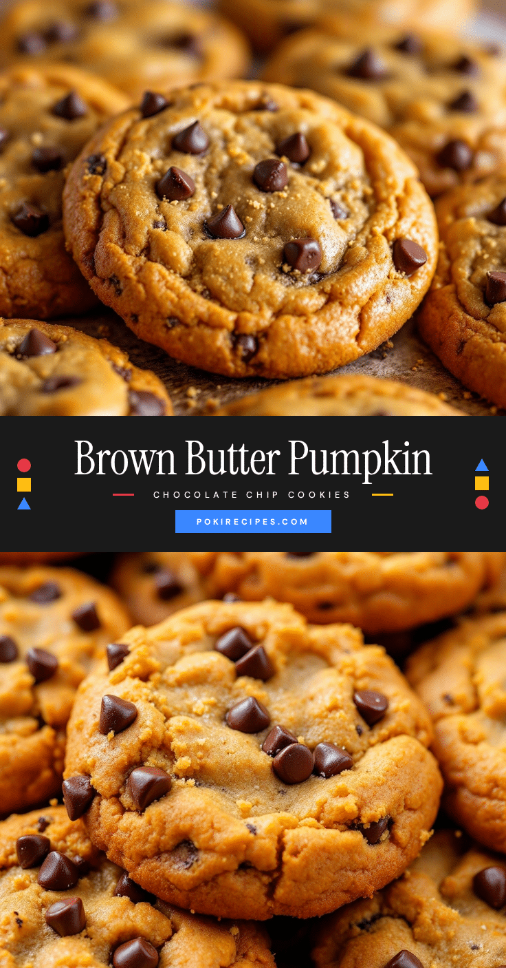 brown butter pumpkin chocolate chip cookies recipe