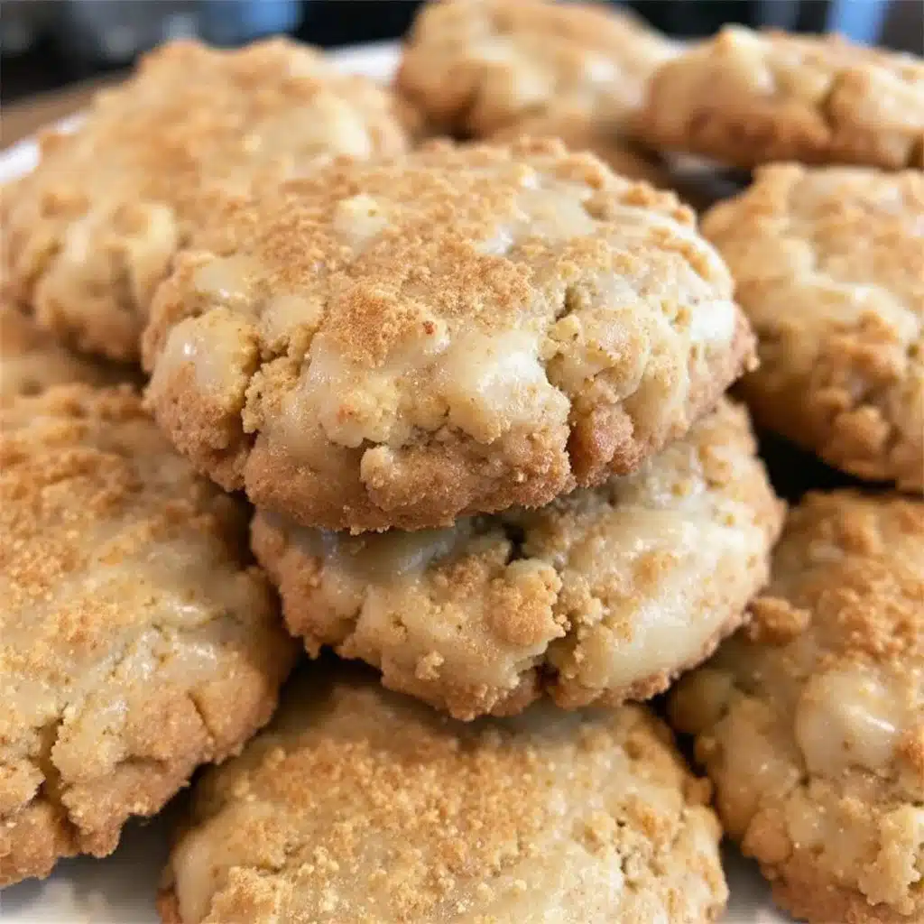 cinnamon sugar zucchini cookies - featured image