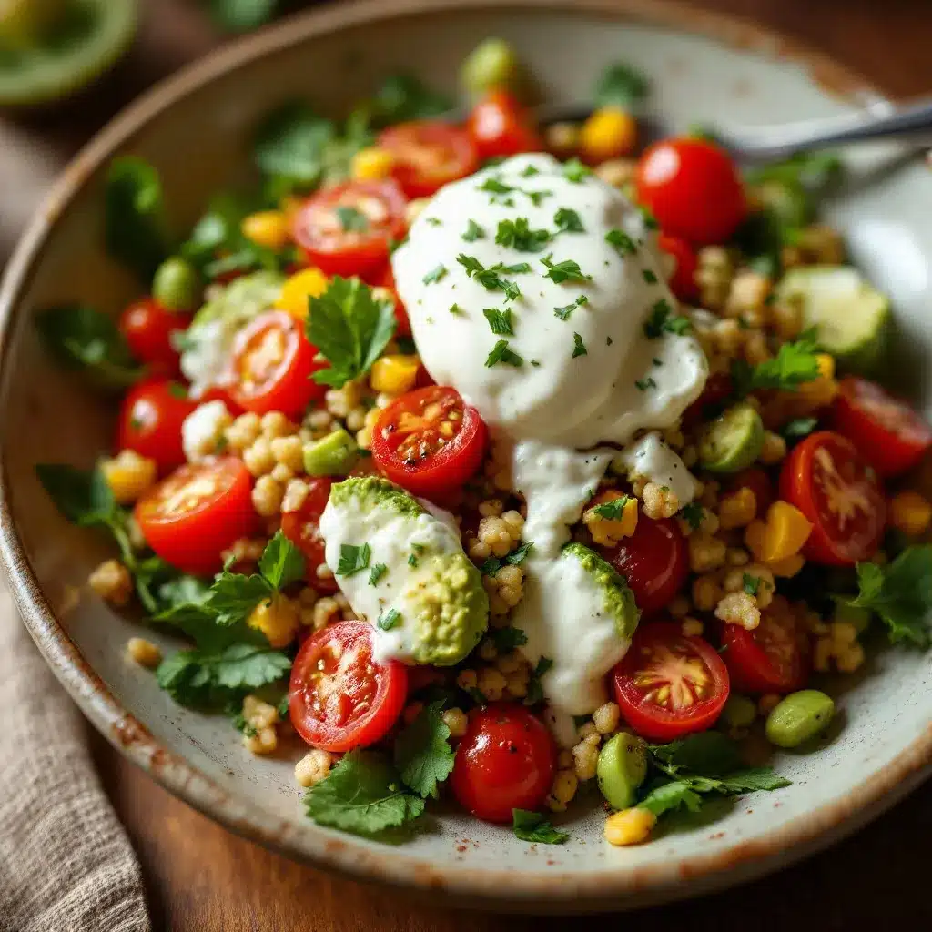 creamy burrata with marinated cherry tomatoes preparation steps