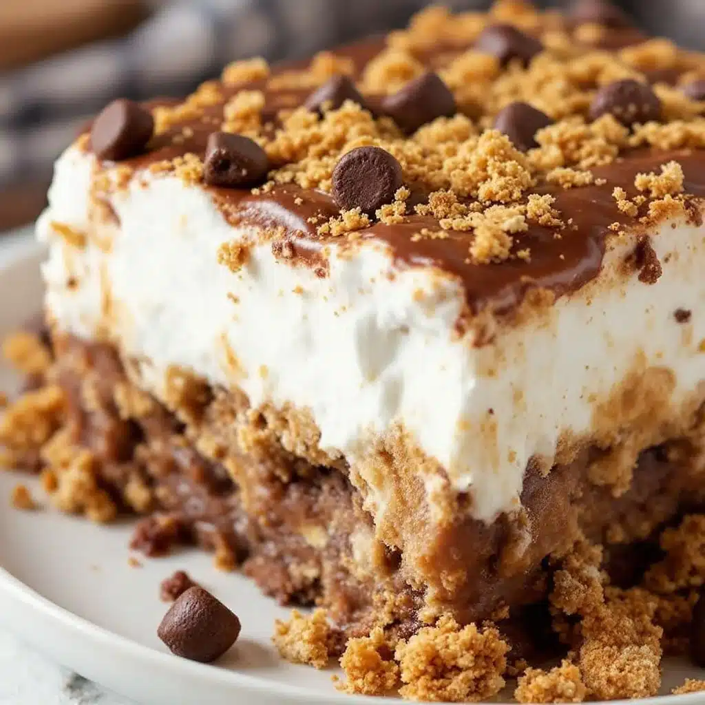 Easy No-Bake Smores Icebox Cake for Labor Day - featured image