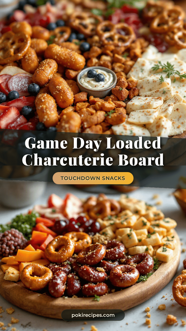 football charcuterie board recipe