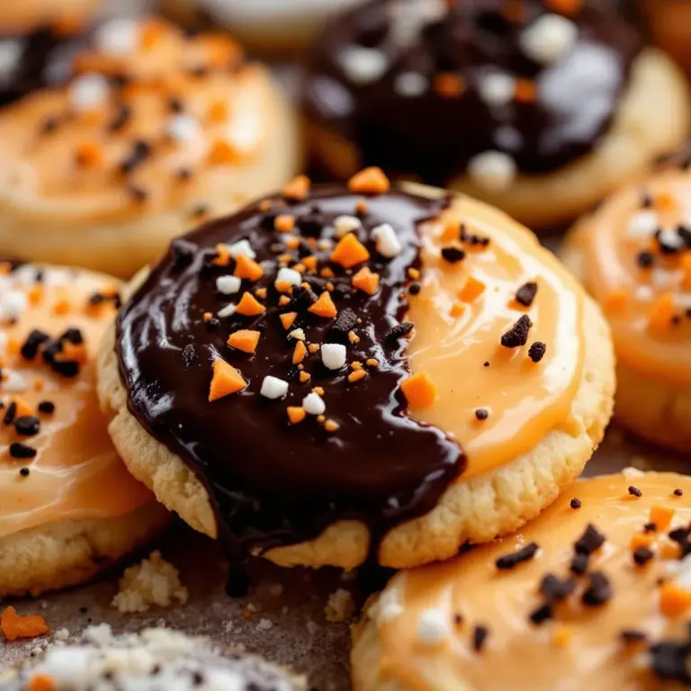 halloween sugar cookies - featured image