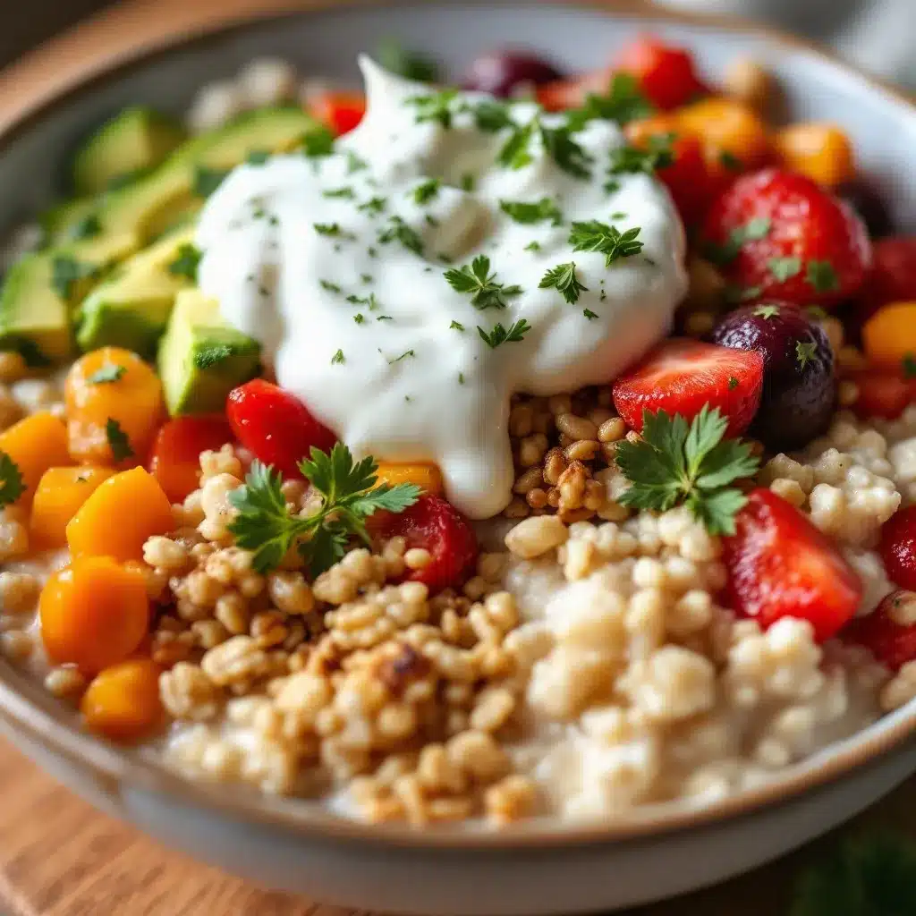 high-protein overnight oats preparation steps