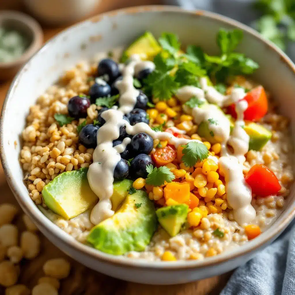 high-protein overnight oats - featured image