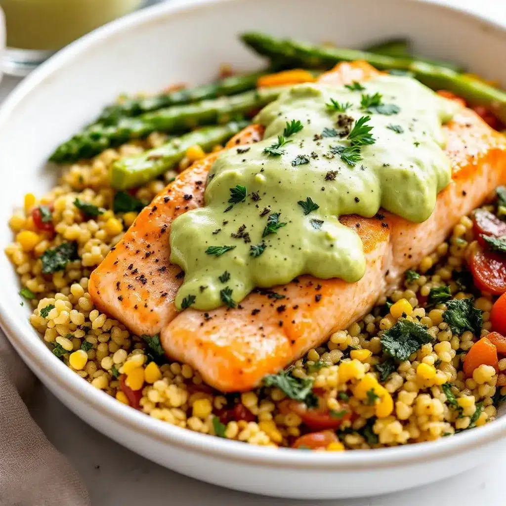 lemon herb salmon with asparagus preparation steps
