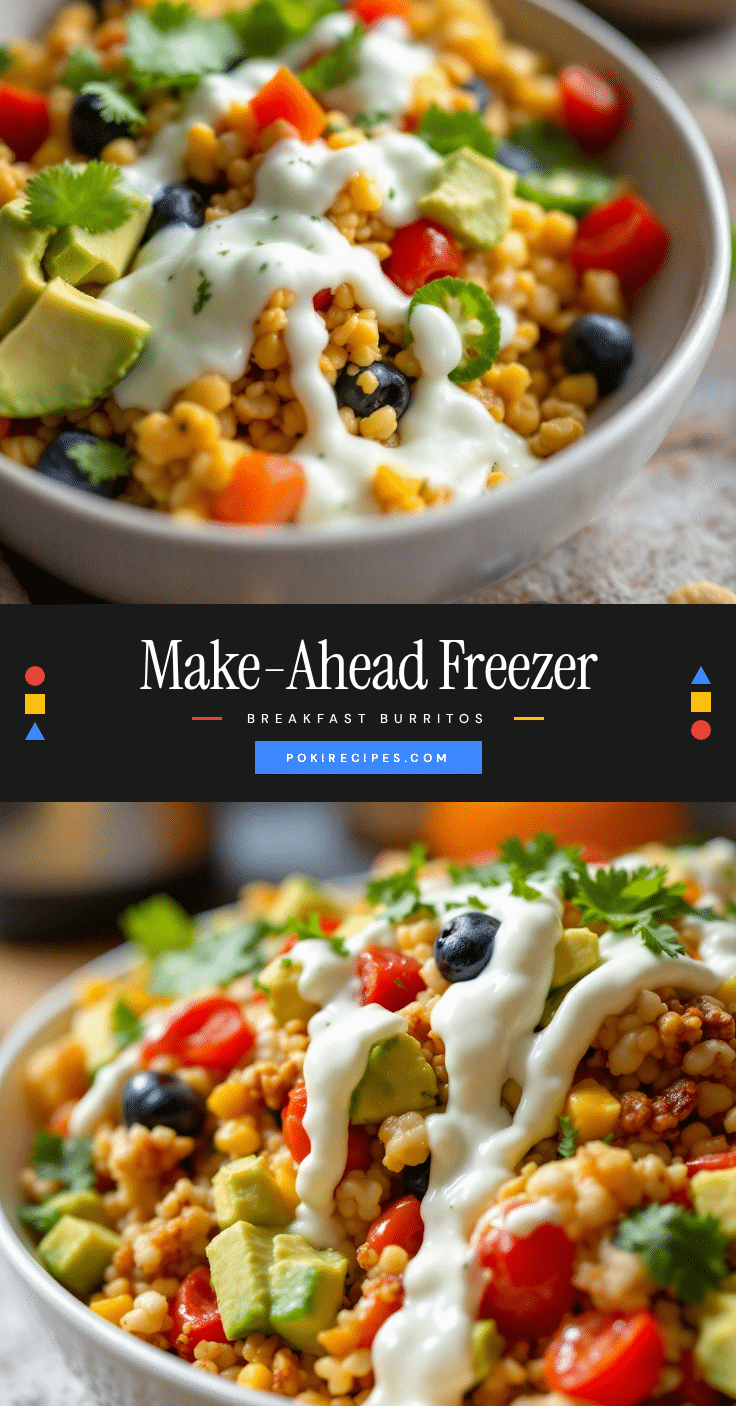 make-ahead breakfast burritos recipe