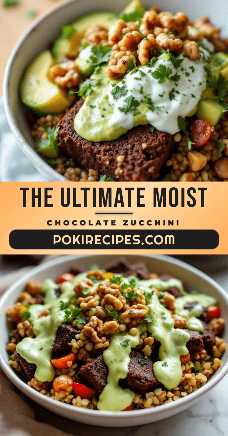 moist chocolate zucchini bread with walnuts recipe