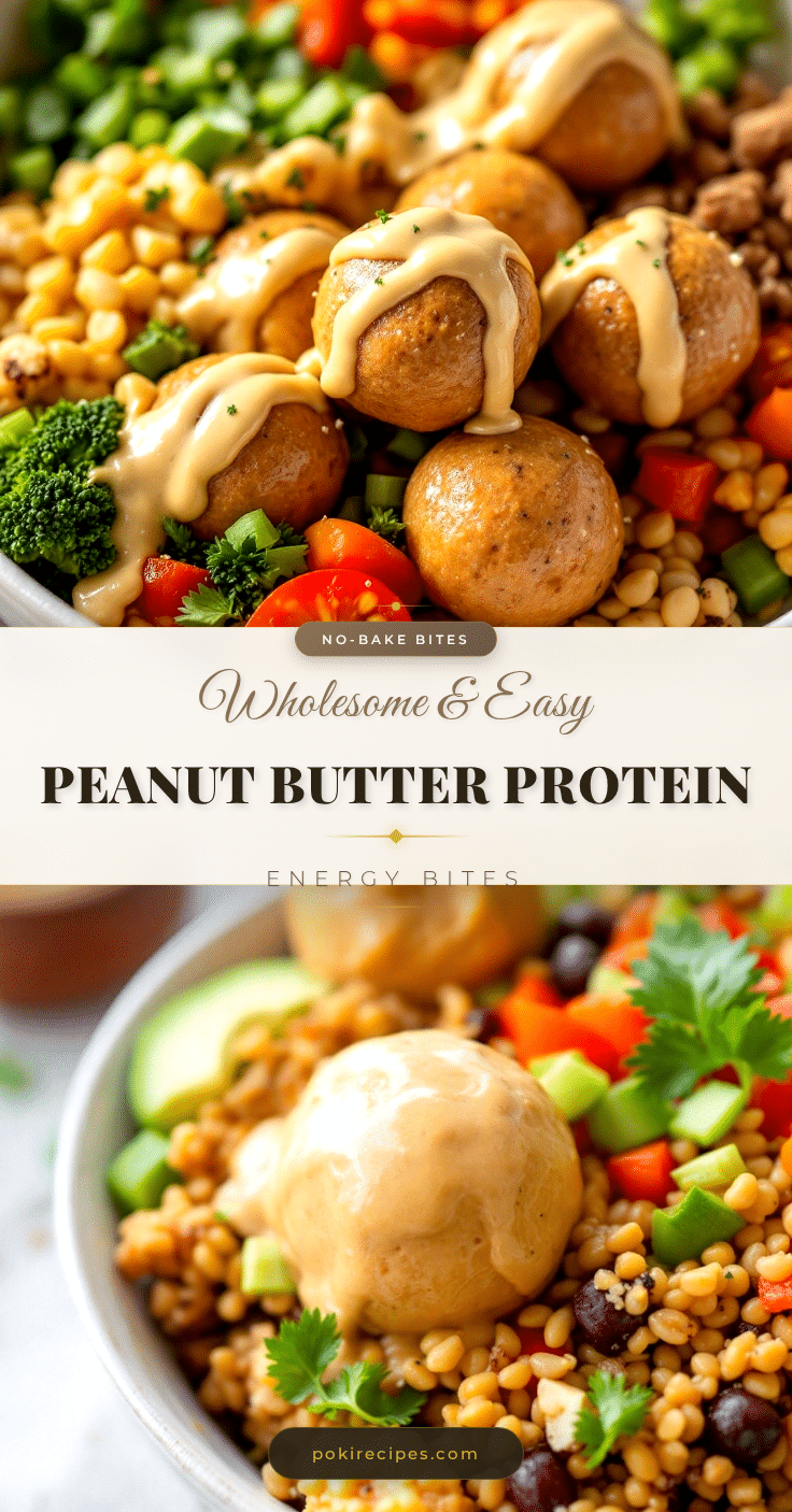 no-bake peanut butter energy bites recipe