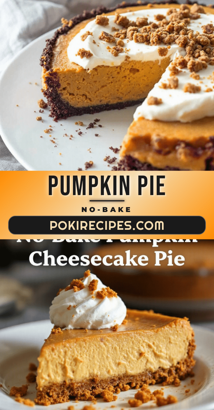 no-bake pumpkin cheesecake pie recipe
