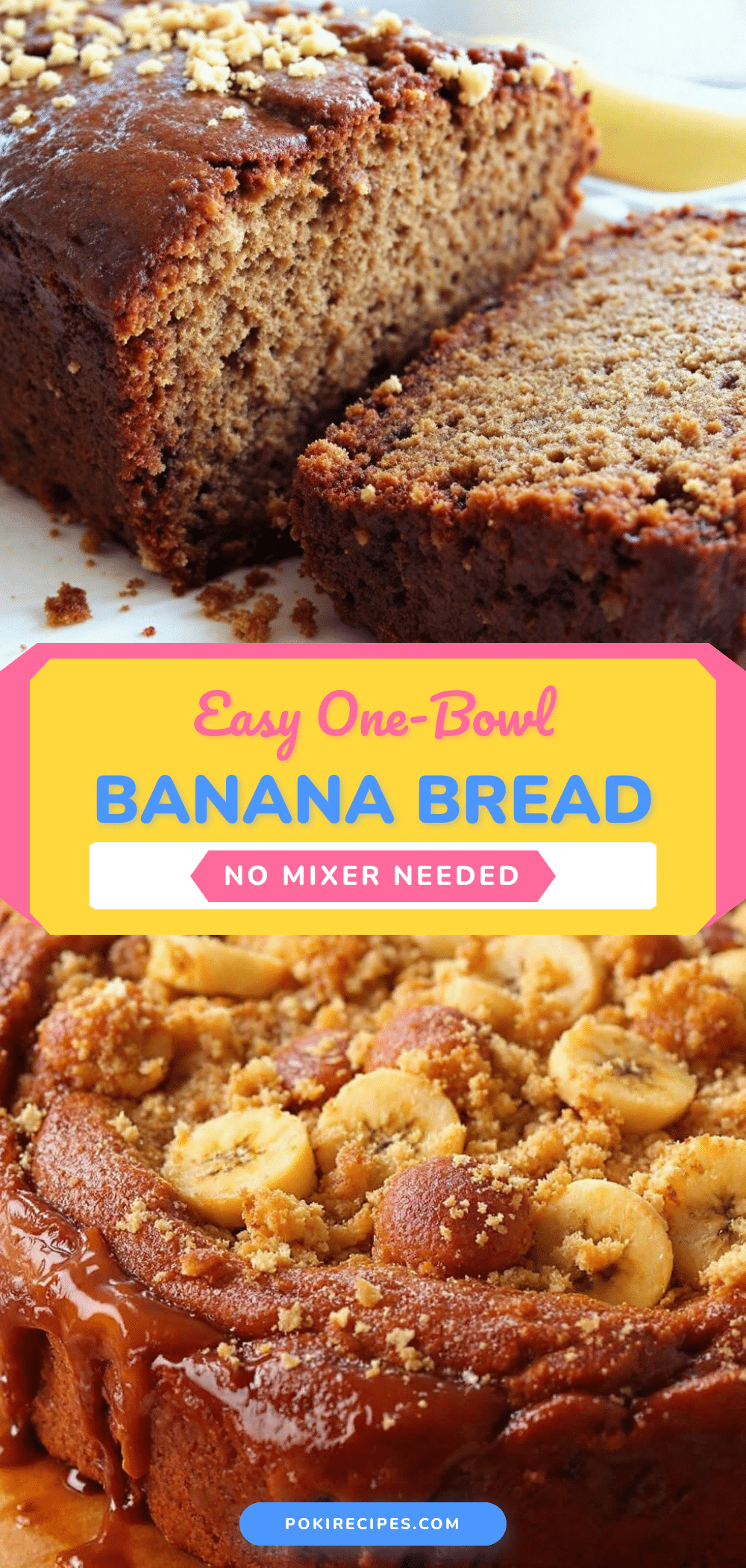 one bowl banana bread recipe