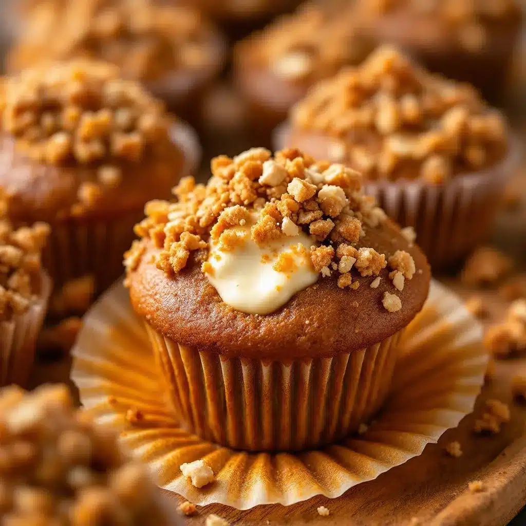 pumpkin cream cheese muffins preparation steps