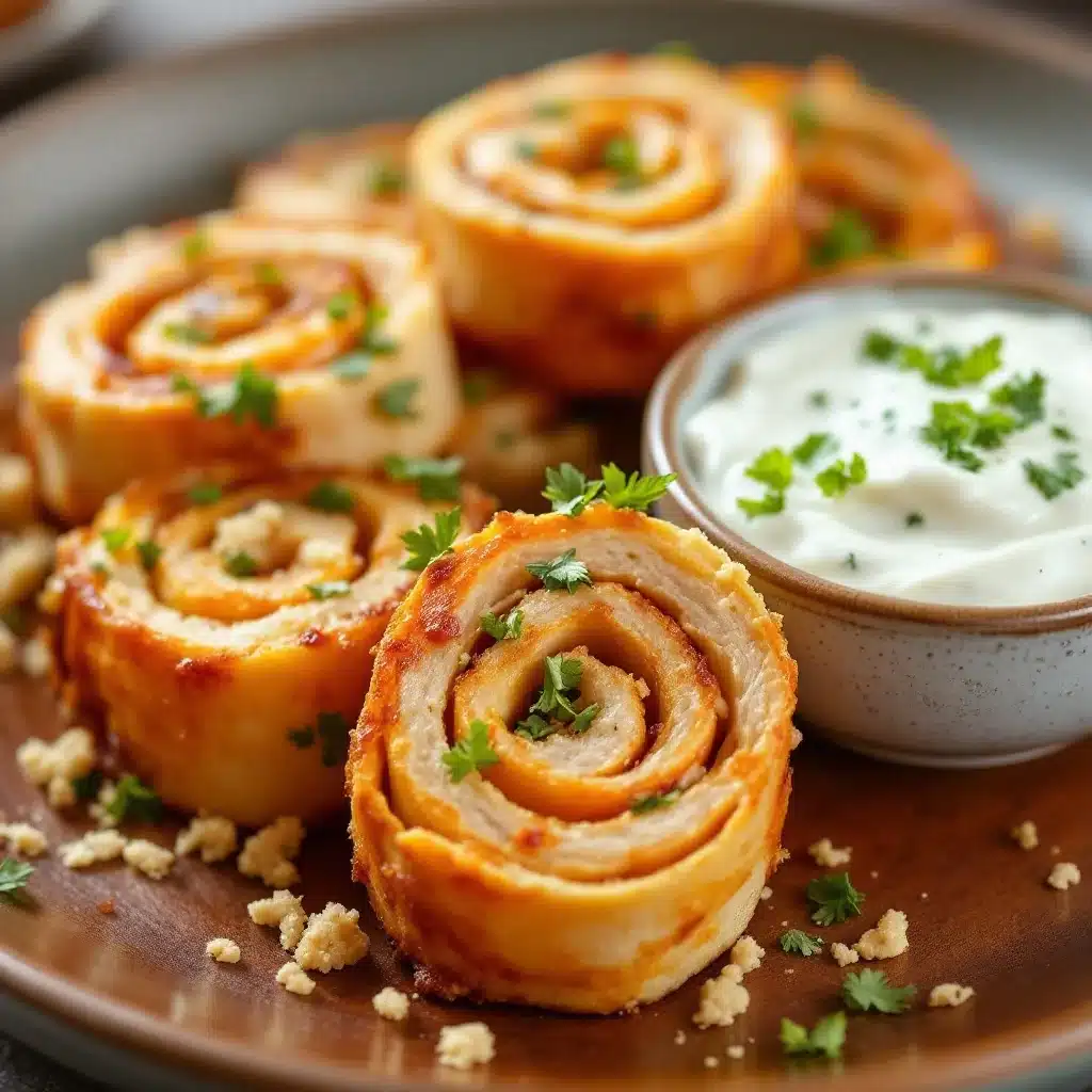 turkey pinwheels - featured image
